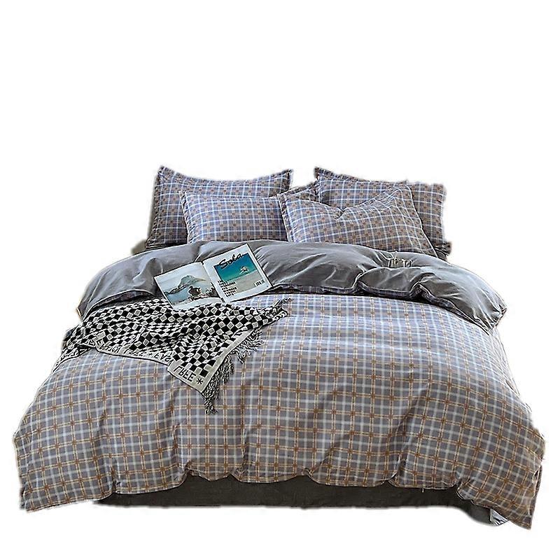 New Cotton Duvet Covers Bed sheets with Pillowcase Beding Set 4pcs/3pcs