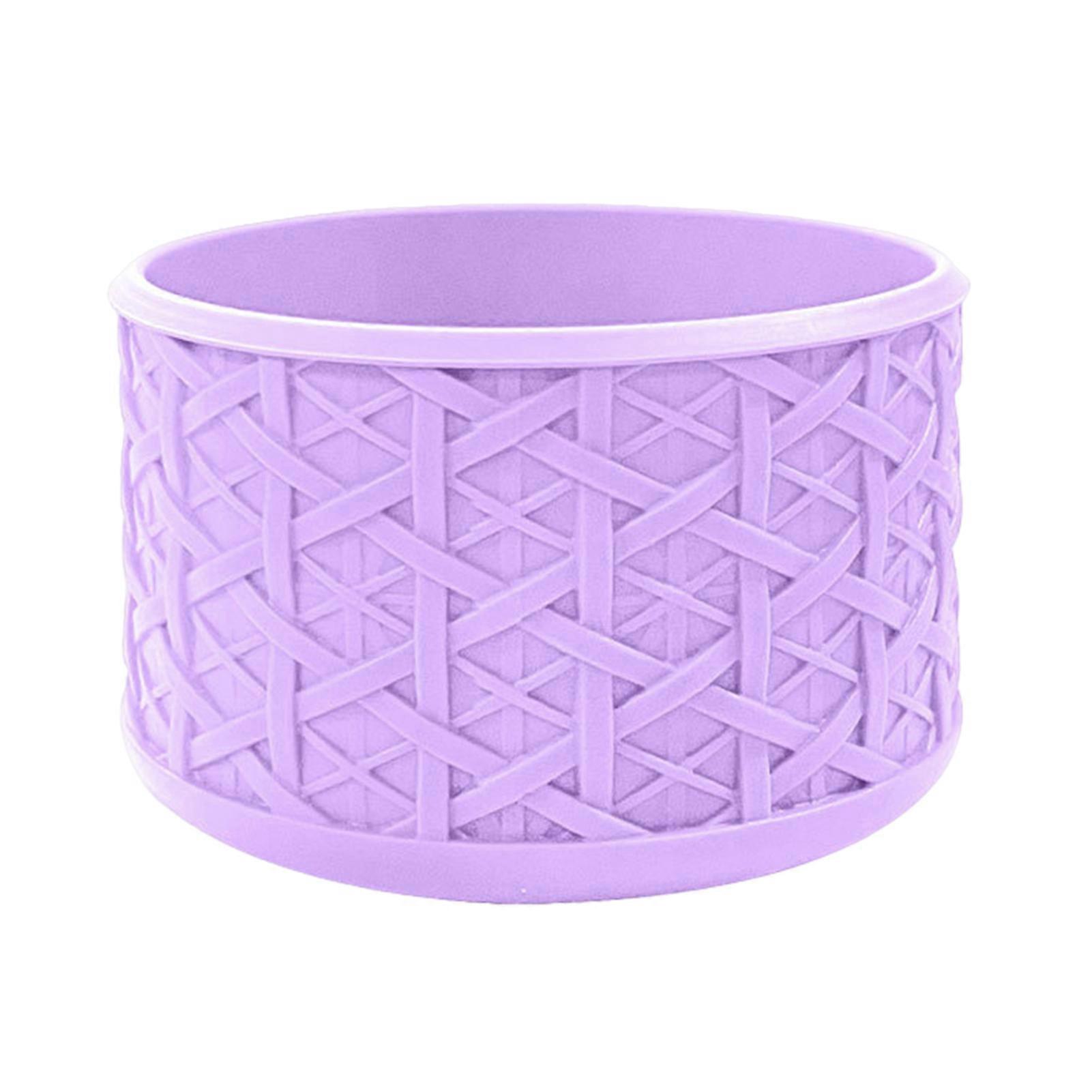 Silicone Water Cup Cover Anti-Slip Bottom Sleeve for 7.5cm Diameter Cups Shock-Absorbing Protective Boot for Travel Camping Beach