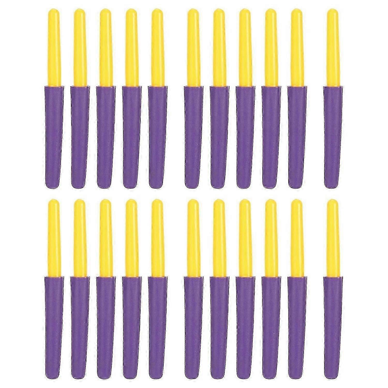 22pcs Latch Hook Crochet Needle Nonslip Handle Latch Hook Tool Hair Hook Needle Knitting Tool for Mi