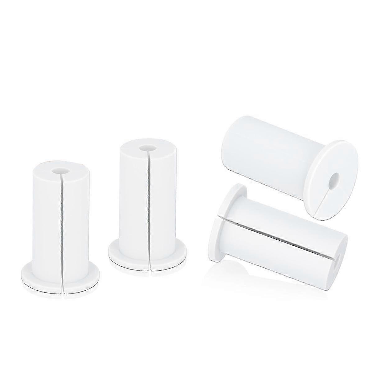 مجموعة توجيه كابلات ثقب الحائط المكونة من 4 قطع، لتوصيل كابل السيليكون من خلال البطانات وحلقات الحائط لكابلات مقاس 1 بوصة