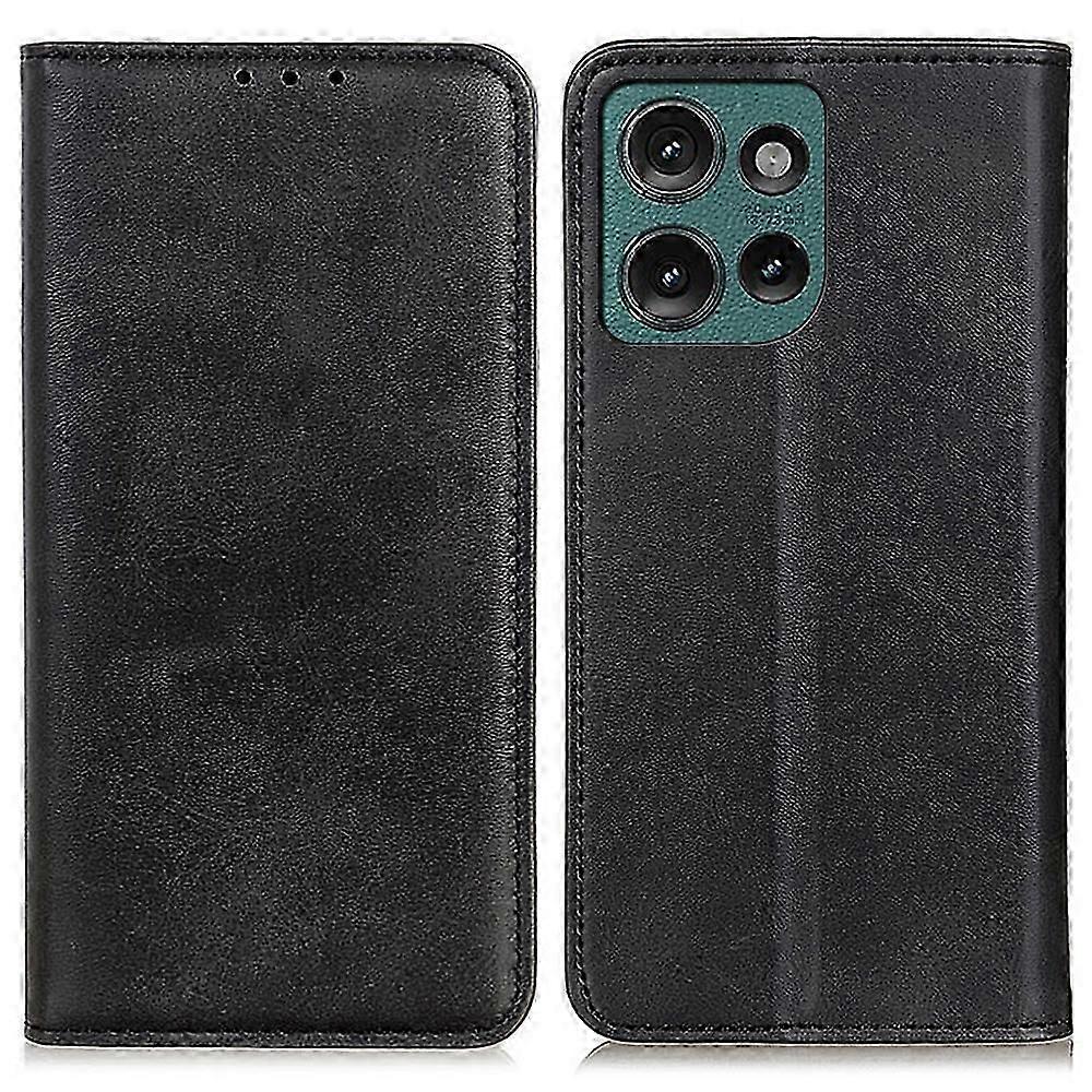 For Motorola Edge 50 5G Case Split Leather Flip Wallet Phone Cover
