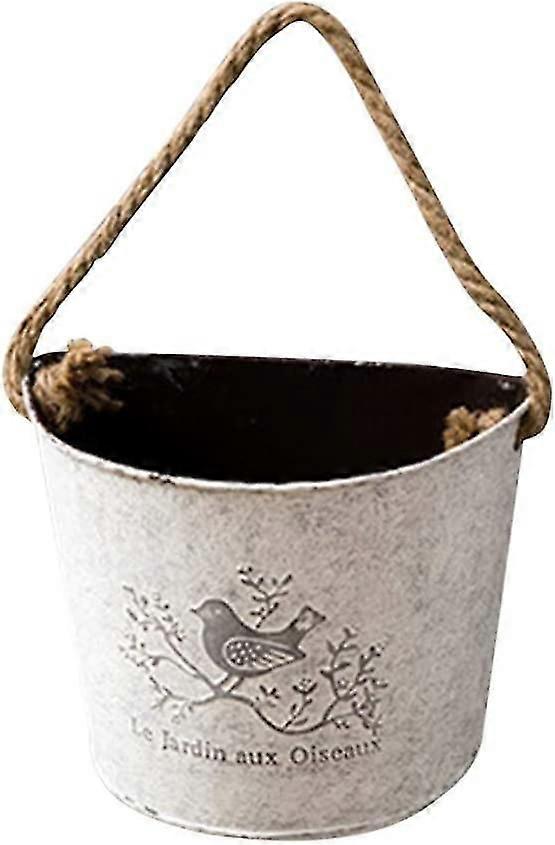Metal Hanging Flower Pot For Indoor Wall Decor,2711
