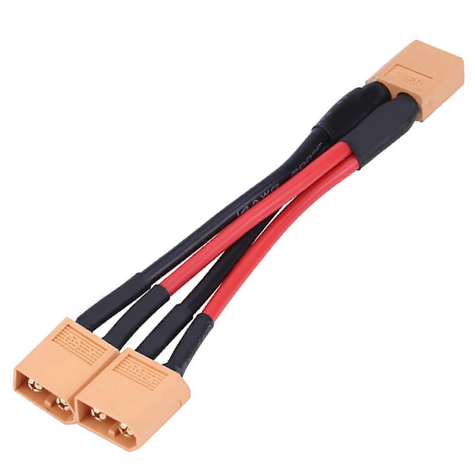 XT60 Harness for 2 Packs in Parallel Y-Lead Parallel Battery Harness for RC-Multicopter