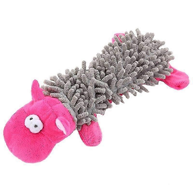 Dog Plush Toys Squeak Puppy Toy Chew-Resistant Stuffed Animals
