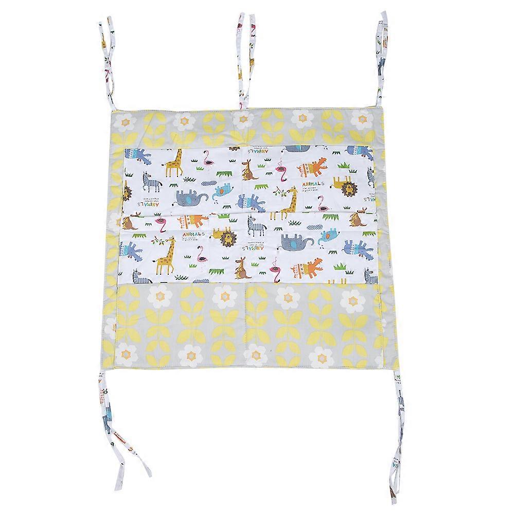 Multi-Layer Multi-Functional Cotton Child Bed Storage Bag Baby Bed Hanging Storage Bag