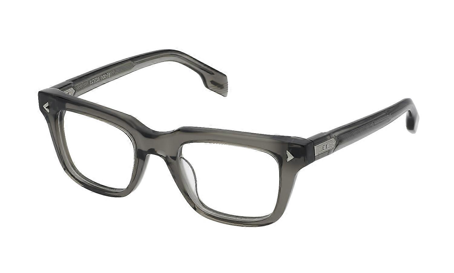 Eyewear Frames Lozza VL4353M 098Z Grey Transparent 51/22/145 MAN