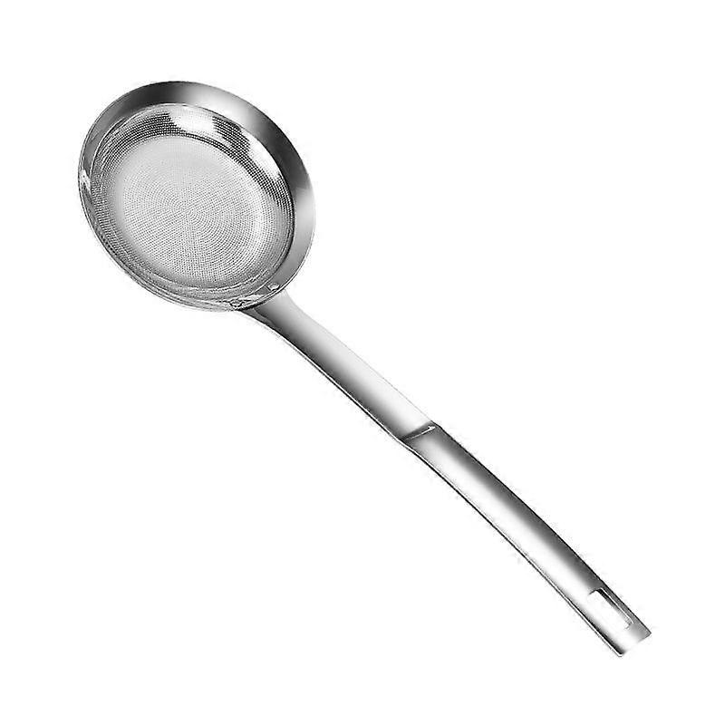 Stainless Steel Extra Fine Mesh Strainer with Handle, Large 10-Inch Sieve for Cooking and Baking