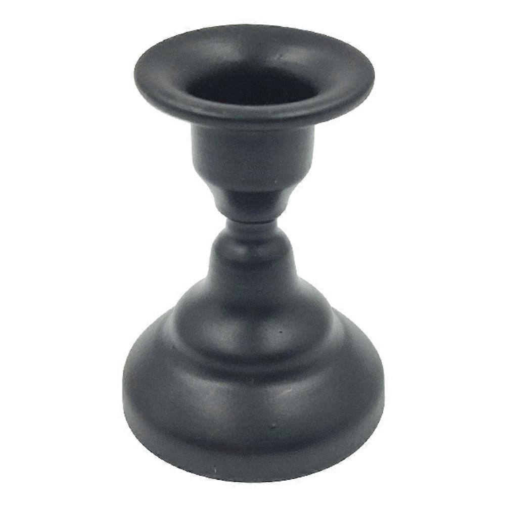 Vintage Metal Candlestick Candle Holders Pillar Iron Art Candlestick For Wedding Party Decor Mini Retro Candle Stick Stand