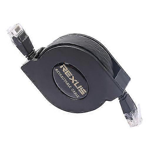 6.6/4.9/3.3 Ft Cat 7 Cat 6 Twisted Pair Network Ethernet Patch Cable Retractable