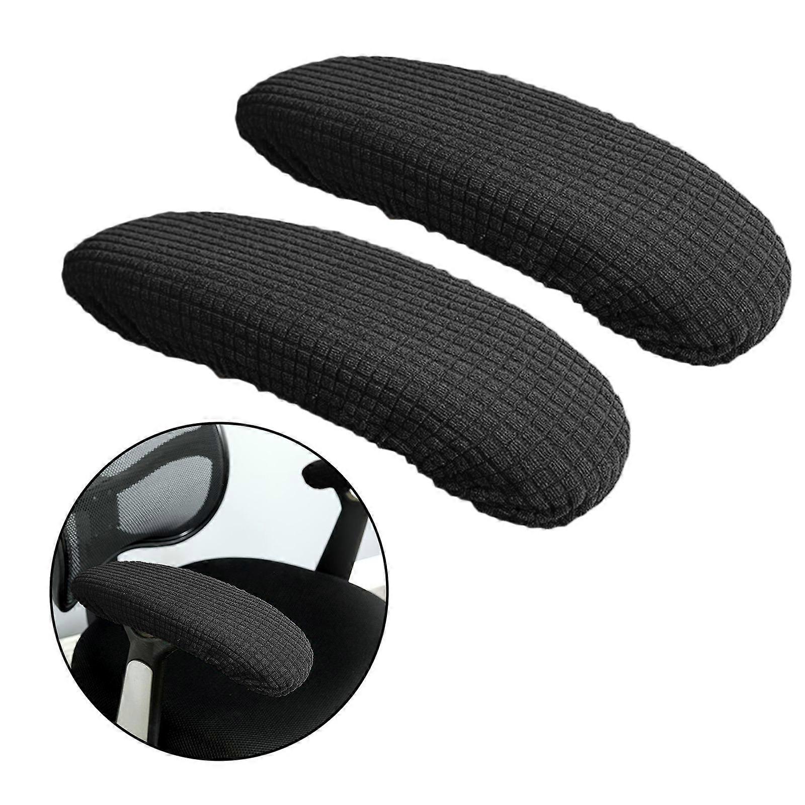 2pcs Office Chair Armrest Covers, Arm Rest Slipcovers, Computer Protect Elastic Sleeves