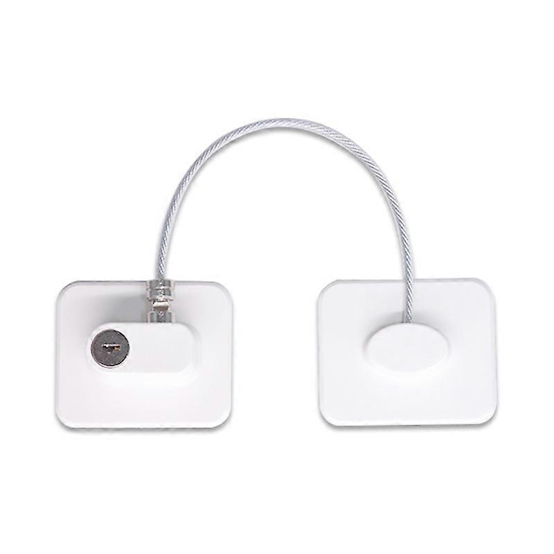 Κλειδαριά Ασφαλείας Παιδιών Πολυώροφη Προστατευτική Κλειδαριά, Χρώμα: FQ3 White Square