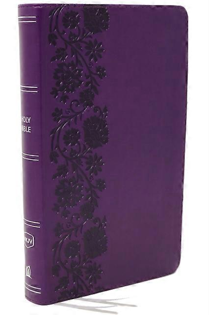Nkjv End-of-verse Reference Bible Personal Size Large Print Leathersoft by Thomas Nelson Leather fine binding Book