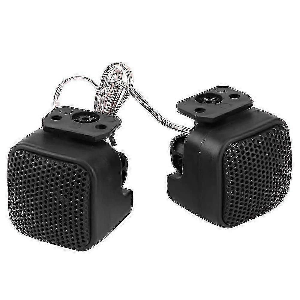 2Pcs 500W 12V Universal Car Audio Speaker Car Horn for All Car Audio Systems with 12V DC Power Supp