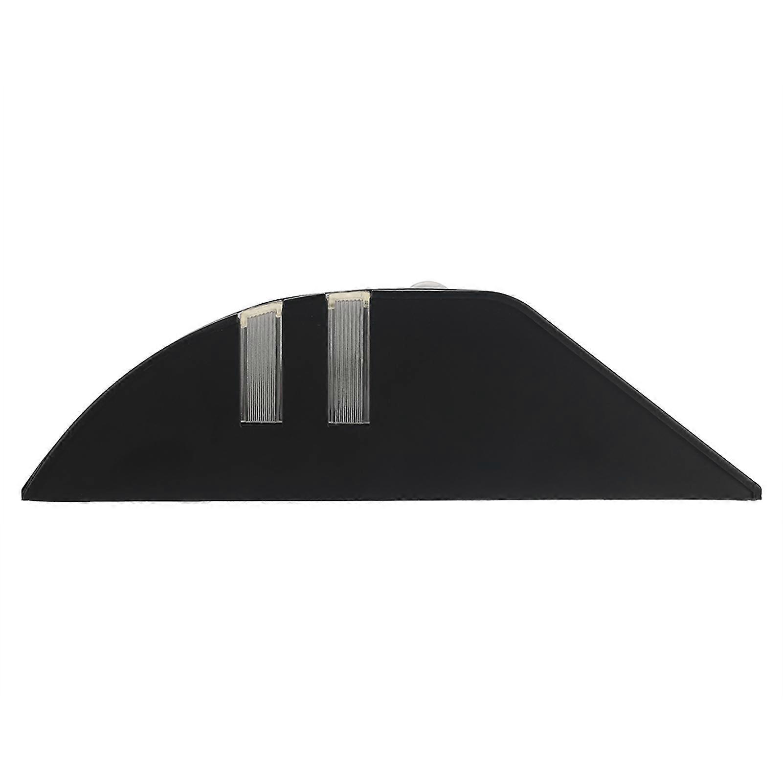 2 LED Solar Wall Light with PIR Motion Sensor, Garden Security Lighting, Black and Warm White