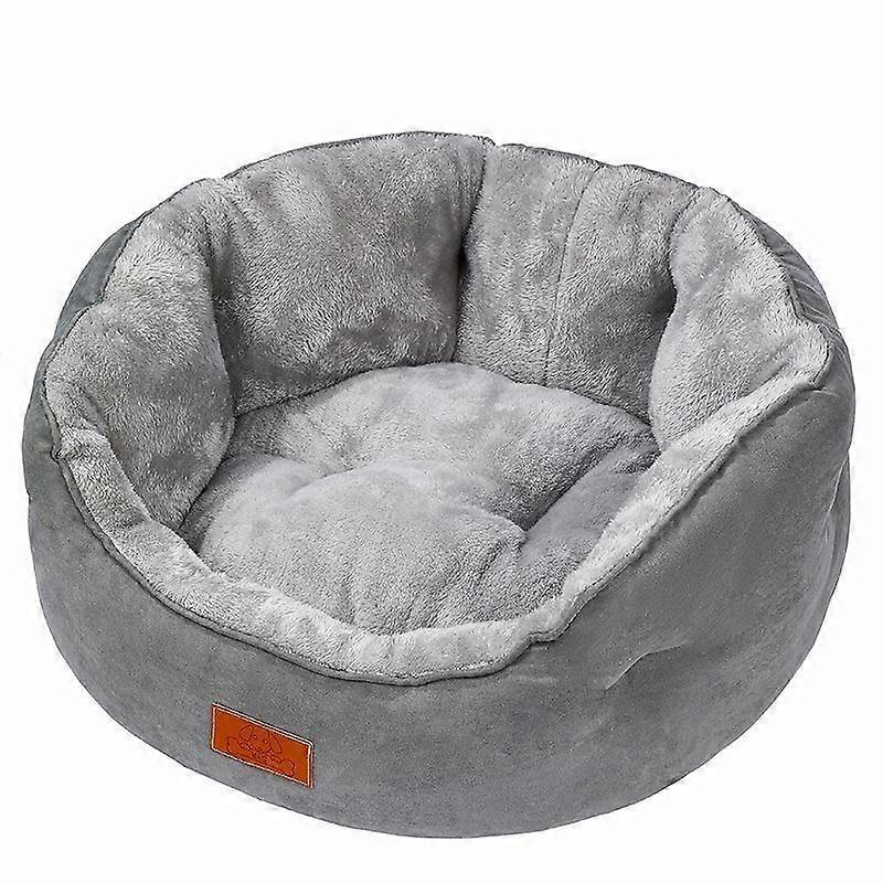 Dog Bed for Small Dogs Cat Beds for Indoor Cats Washable Puppy Sleeping Bed with Non-Slip Bottom Pets Warming Soft Calming Bed