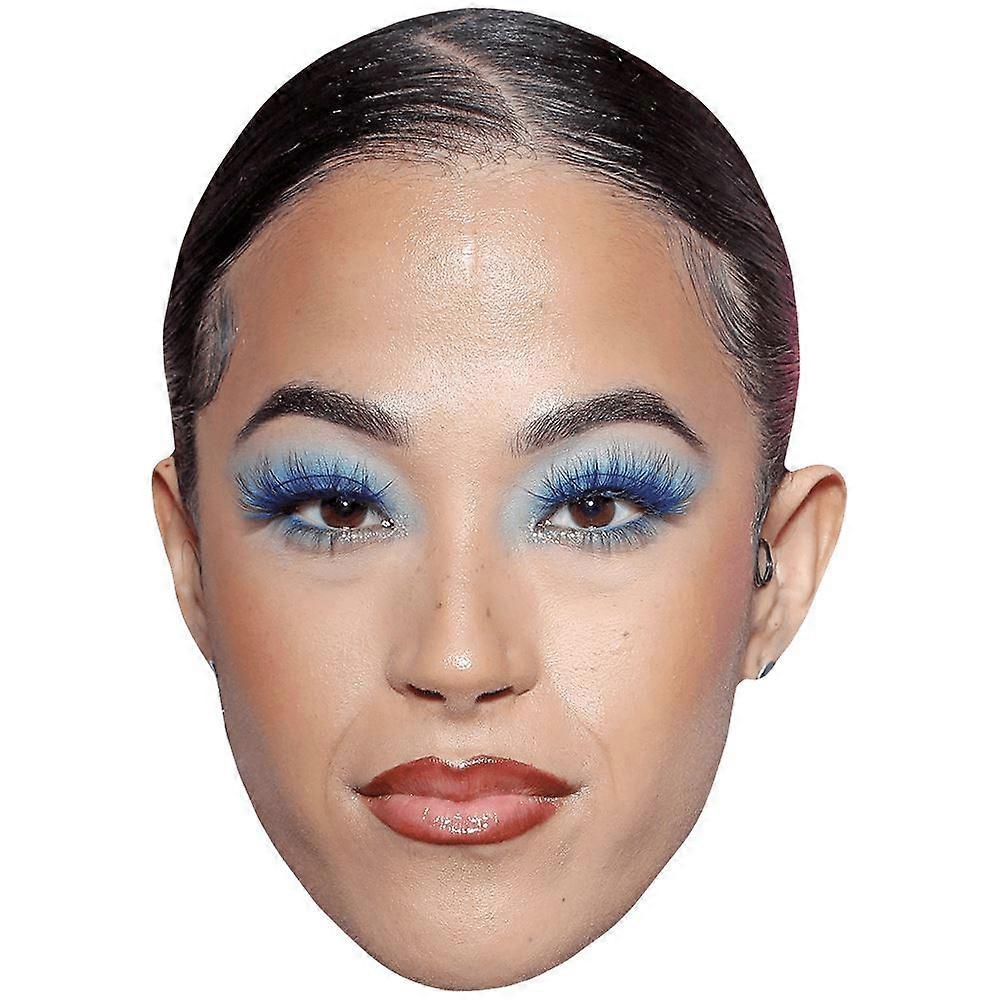 Yasmine Byrne (Make Up) Celebrity Mask, Flat Card Face