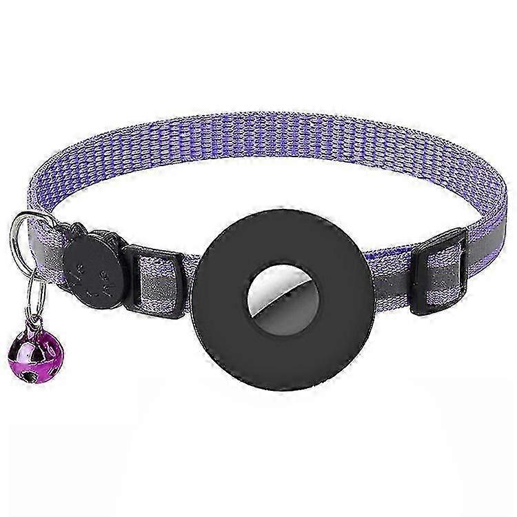 Cat Collar With Bell And Safety Buckle Waterproof Reflective Pet Gps Tracker For Dog Kitten Puppy