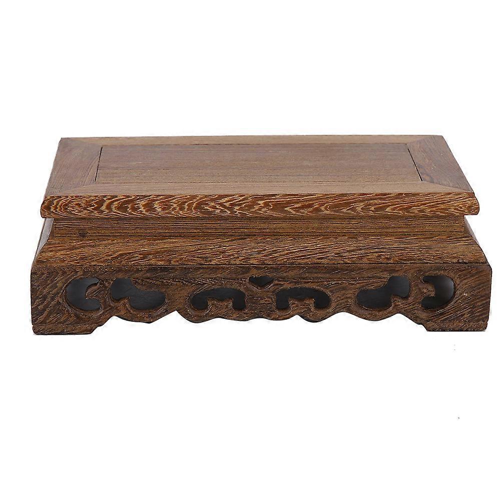 Carving Crafts Stand Antique Display Stand For Vase Stand And Desk Decoration Size 1912cm