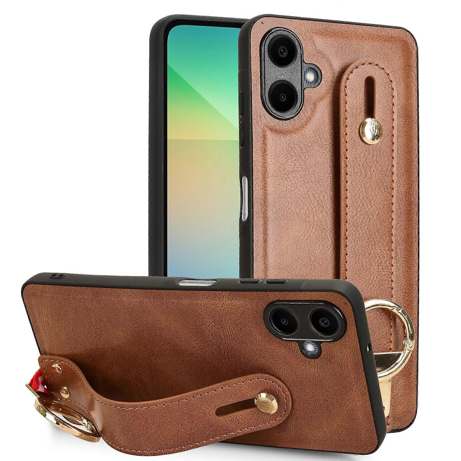 Wristband Leather Back Phone Case