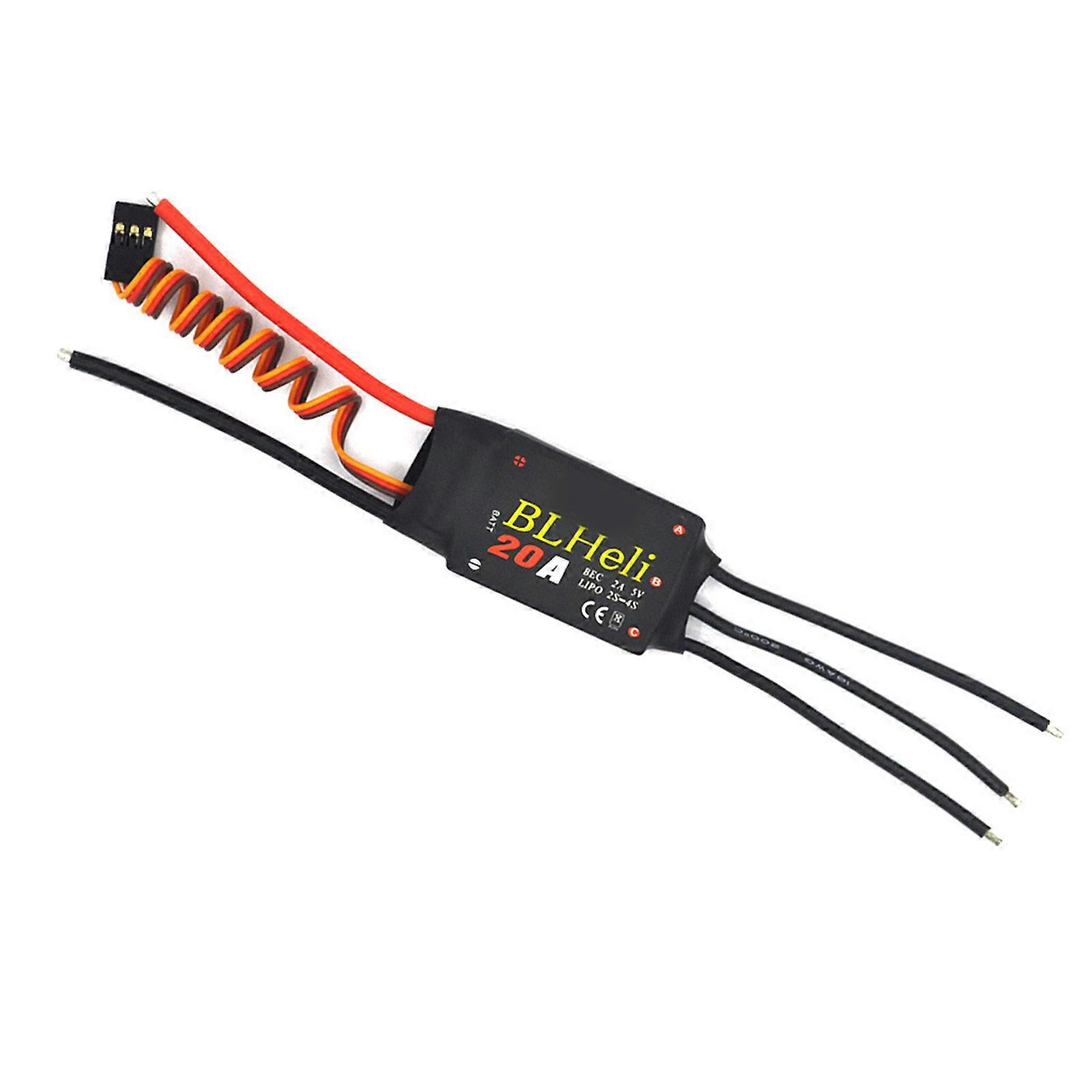 For BLHeliSeries Brushless Electronic Speed Controller for Remote Control Car Vehicle Propeller 20A/30A/40A/50A/60A/80A