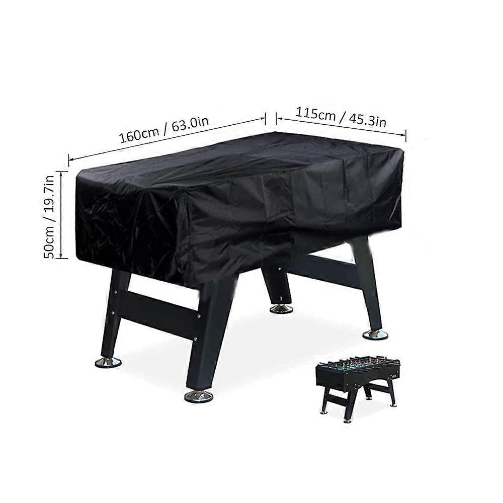 Waterproof Foosball Table Cover Folding Soccer Table Cover Dustproof Cover Moisture Resistant Rectan
