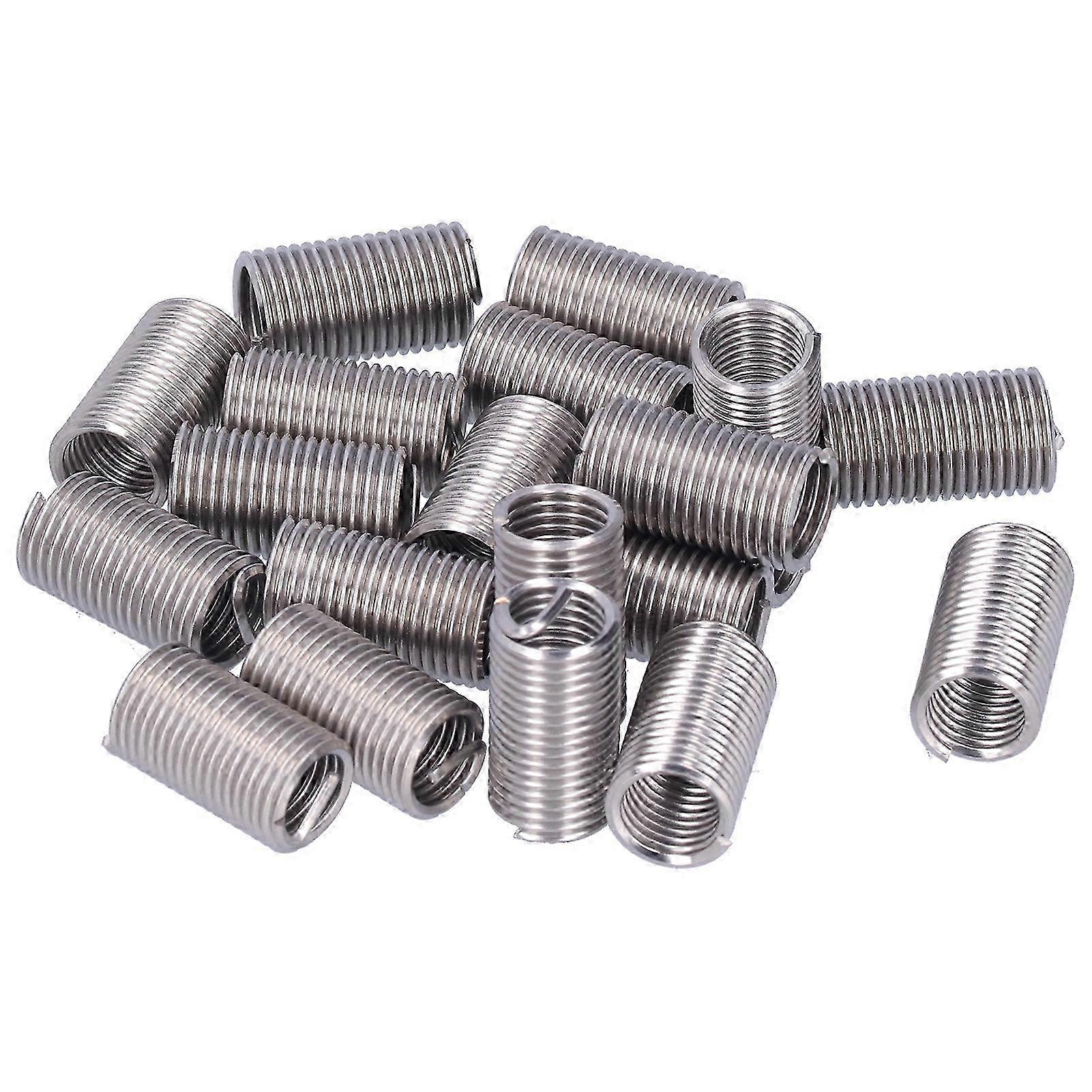 20Pcs Thread Repair M12 x 1.75 Wire Threaded Insert Nut Coiled Wire Extension Consumables3D