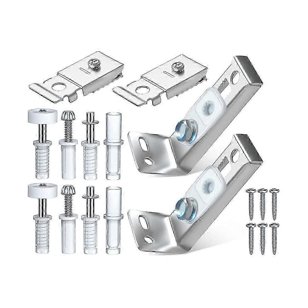 Bifold Door Hardware Kit, 2er-Pack Reparaturersatzteile für Bi-Fold Door Schiebetür Schranktür js
