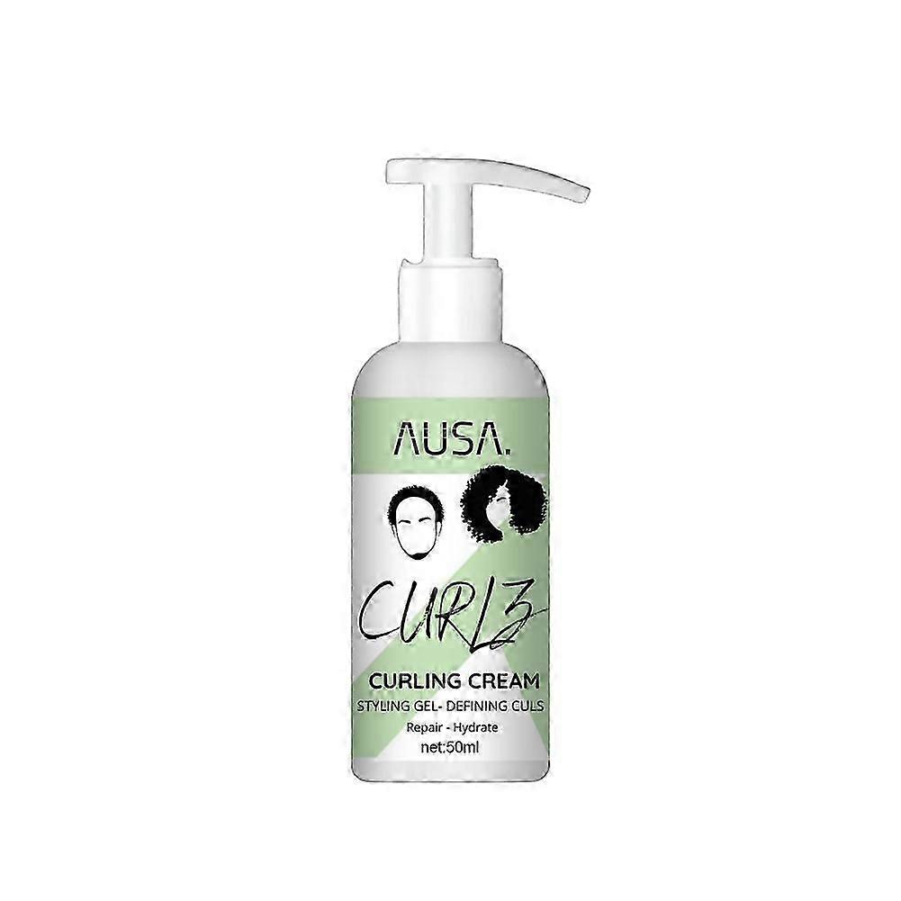 Haar-Volumen-Creme, lockiges Haar Elastin-Locke definierende Creme-Styling-Essenz