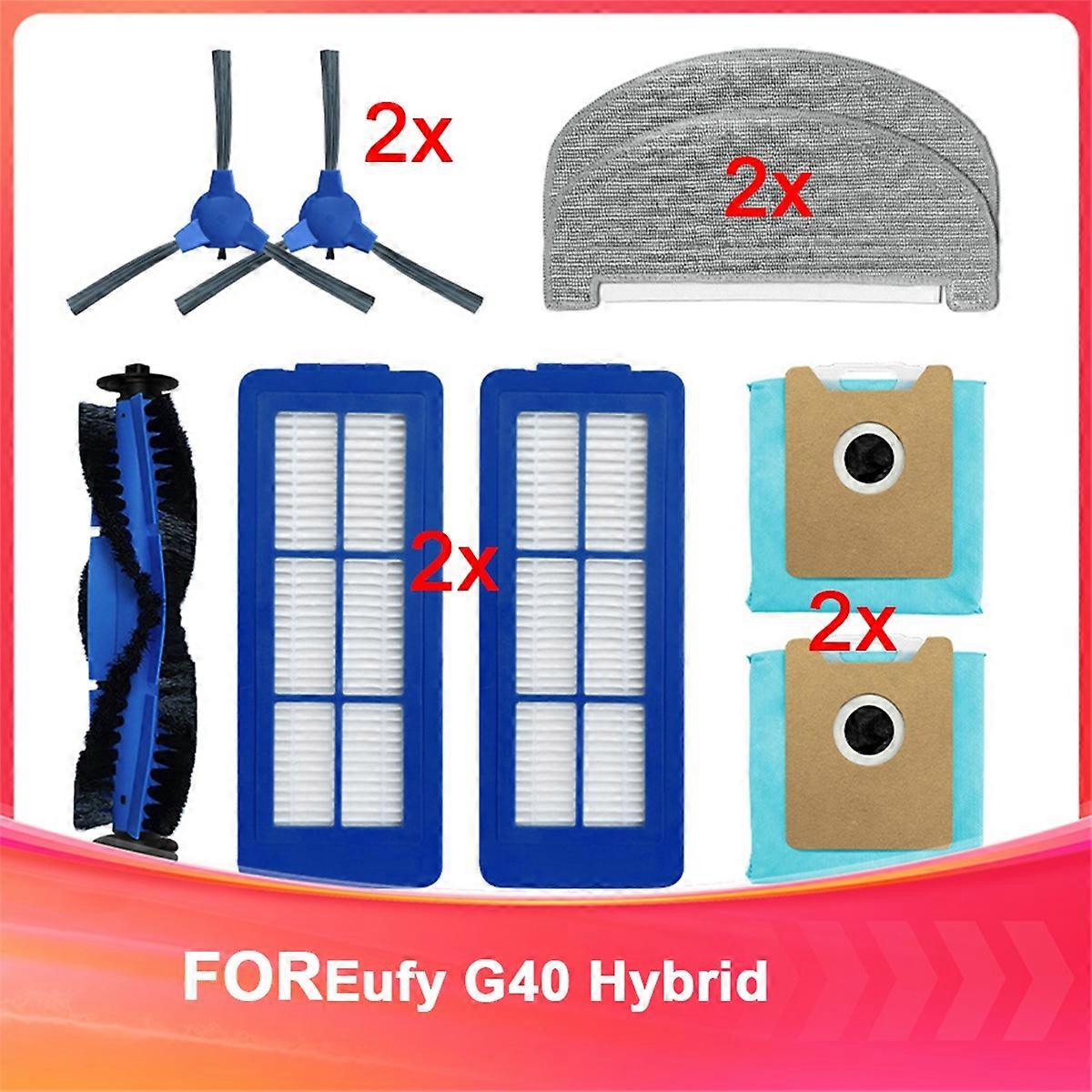 For G40 Hybrid Spare Parts Accessories Replacement Parts Filters Mop Cloths Dust Bags