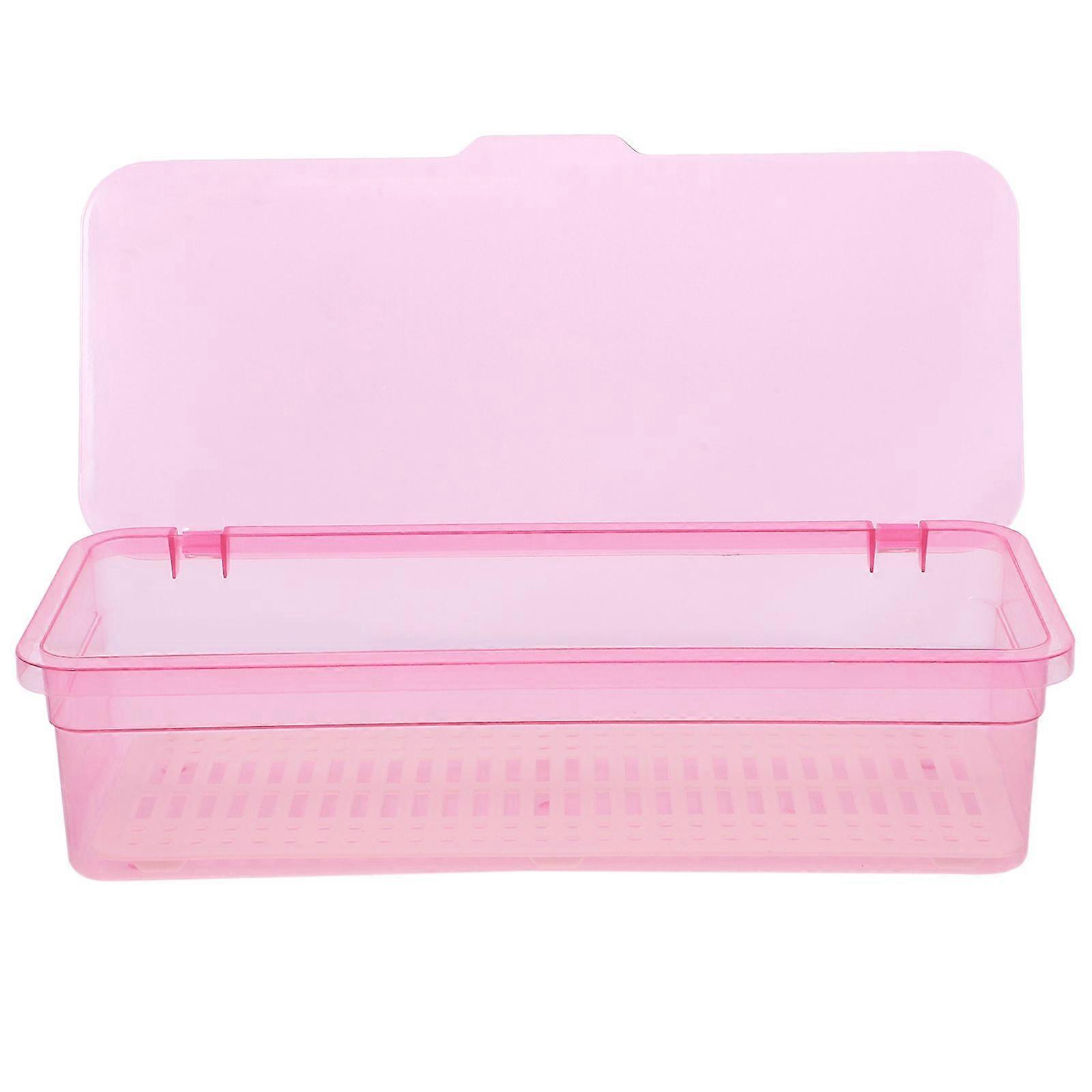 Plastic Utensil Holder Tableware Chopsticks Boxsilverware Drying Board Box