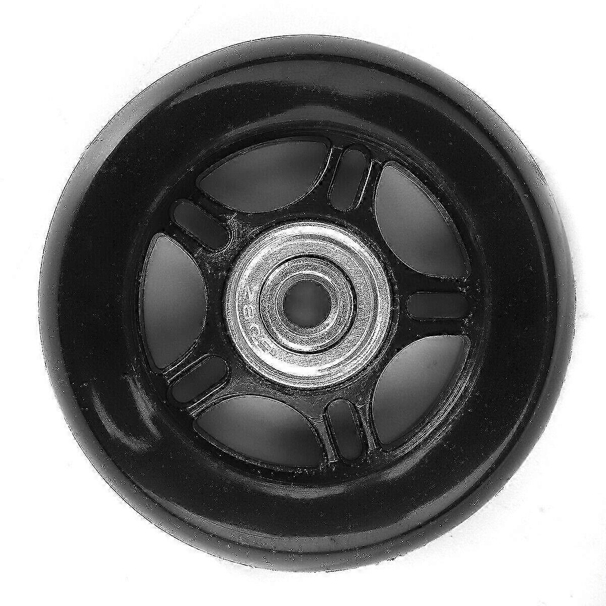 Fekete hátsó kerekek Razor Powerrider 76mm - Két db-os készlet