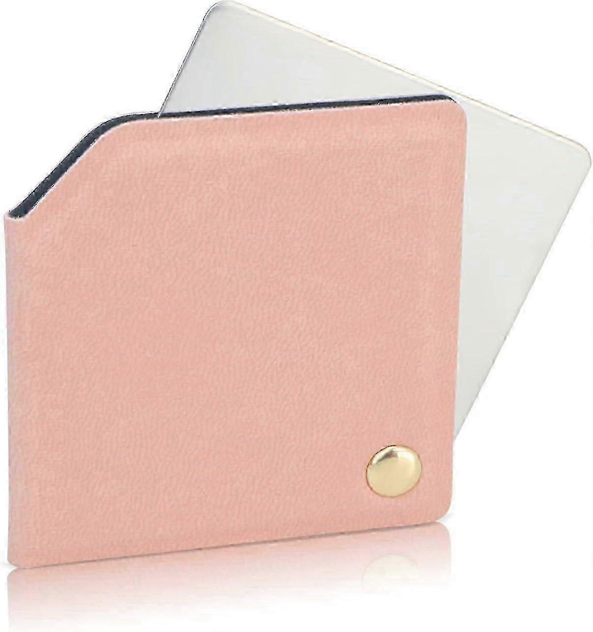 Compact Mirror with PU Leather Sleeve