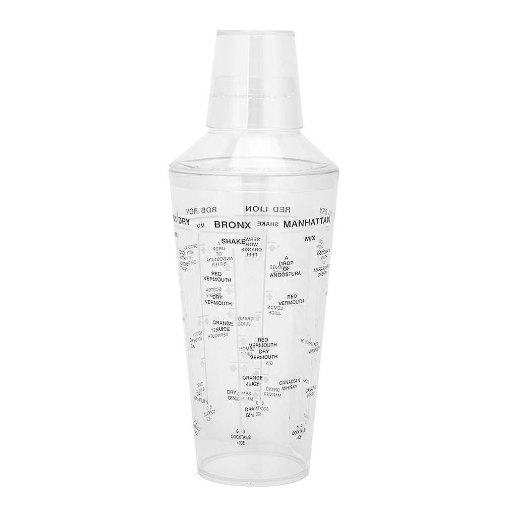 Cocktail Shaker Drink Mixer Mixing Shaking Tool Bartender Bar Accessories with Scale