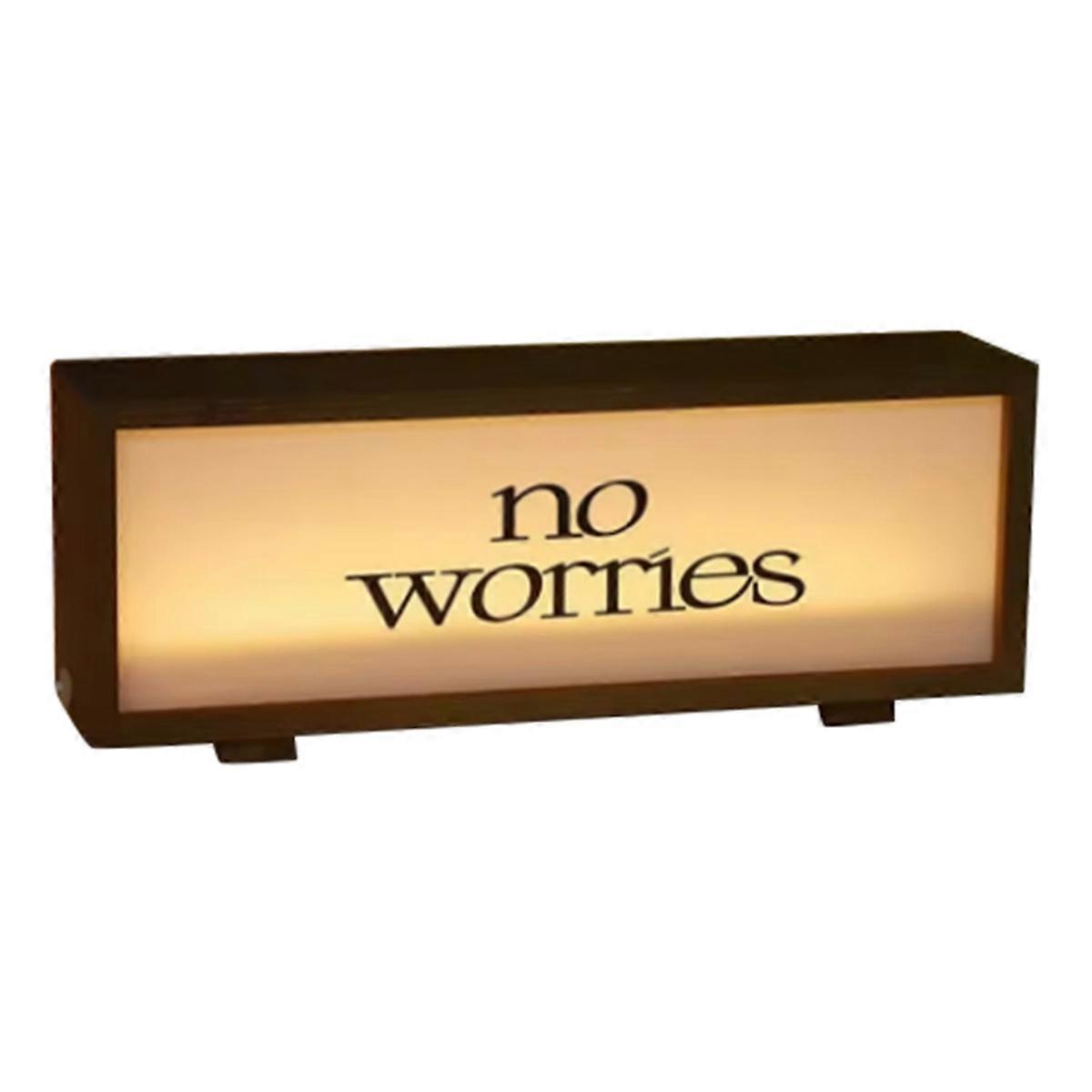 Wooden Light Box Ambient Light LED Ambient Night Light Box Bedroom E-Sports Room Desktop Ambient Decoration