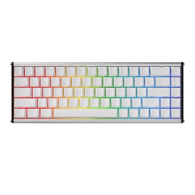 Ajazz ALUX68 MAX RGB Wired Keyboard White