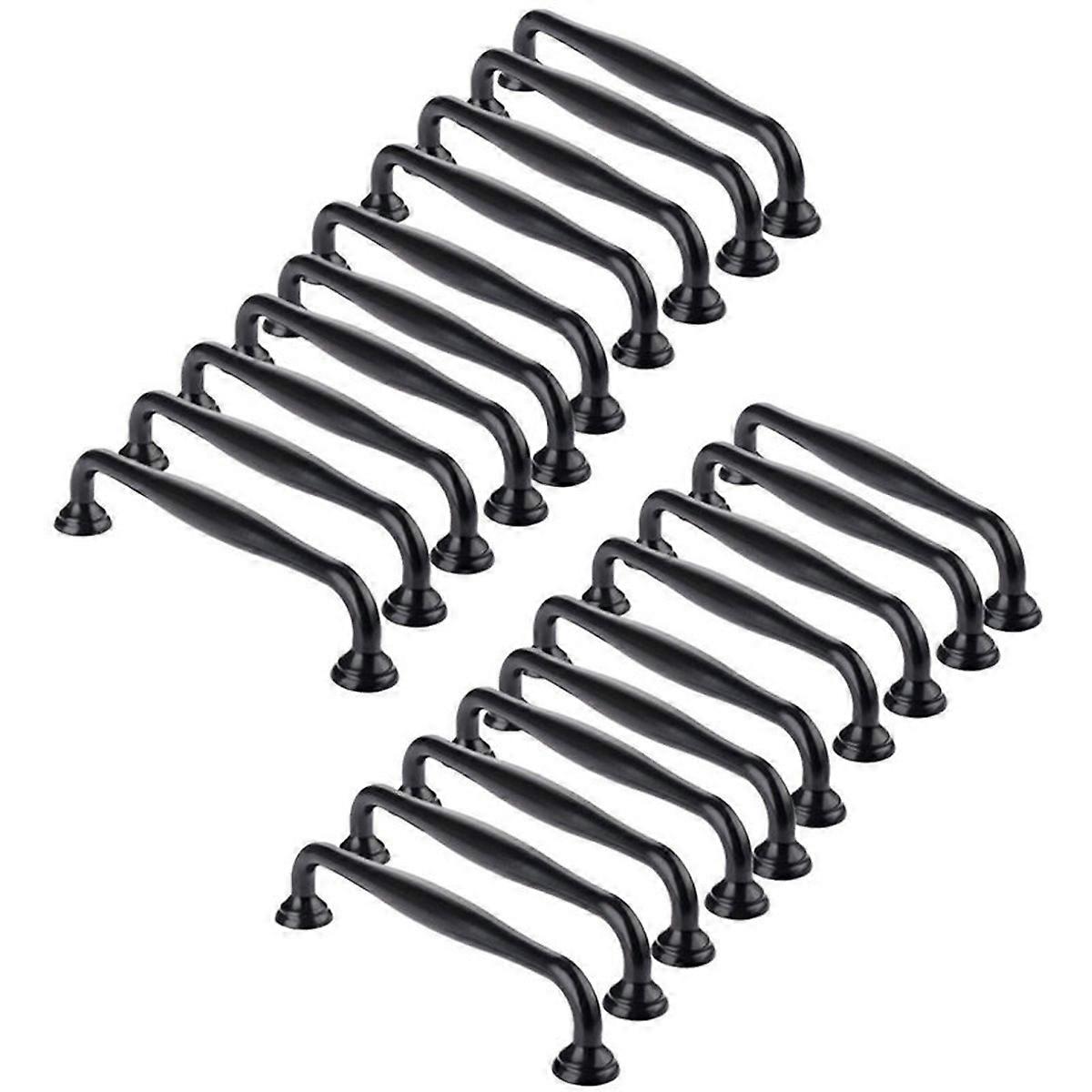 Cabinet Pulls, Antique Black, Ergonomic Design