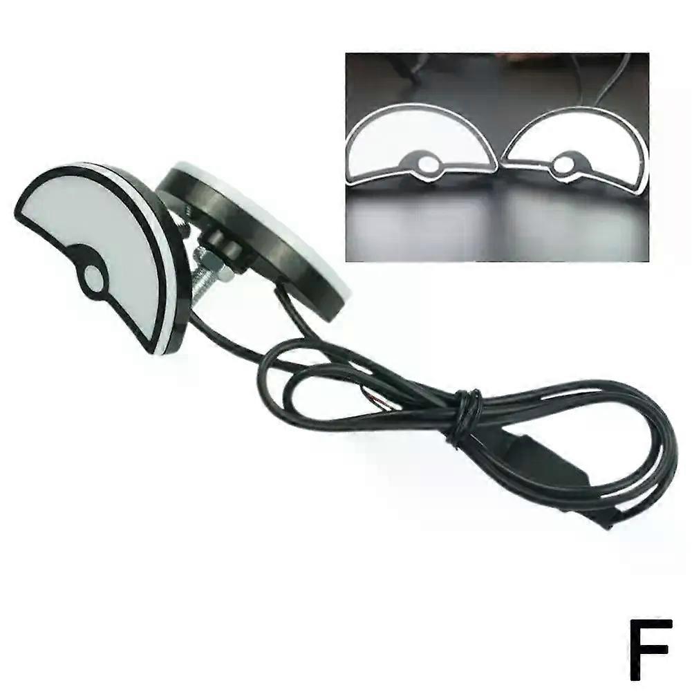 Universal Car LED Devil Eyes Light Demon Eyes Far Motocicletă Mini Turn Indicator Lanternă Lampă Spate Decor Auto Lumini