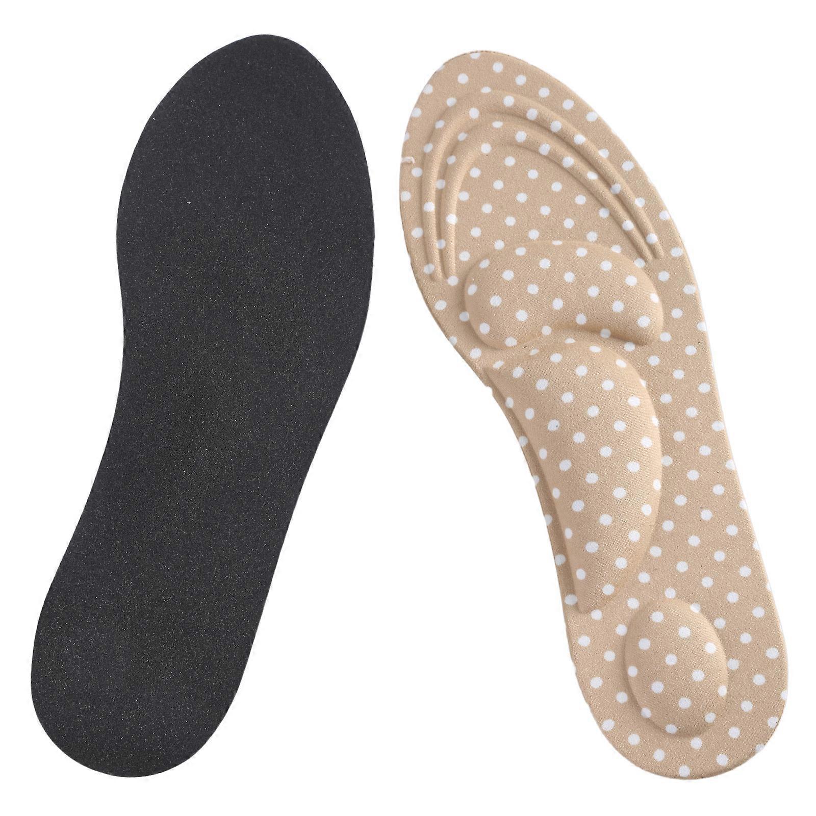 Soft Foam Insole with 3D Structure for Enhancing Arch Support and Moisture Management During Physical Activity  Gold