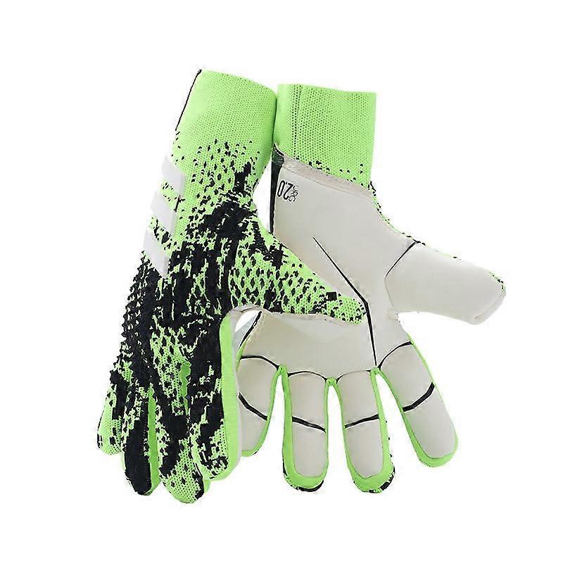 Histarstore5 Soccer Goalkeeper Gloves Goalie Training Gloves Strong Grip Anti-Slip and Breathable for Adults and