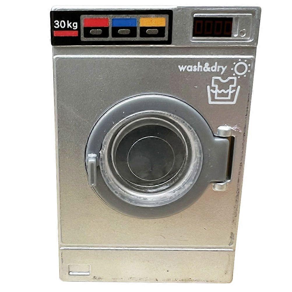 Mini Washing Machine Model Mini House Miniature Furniture Desktop Ornament Random Style
