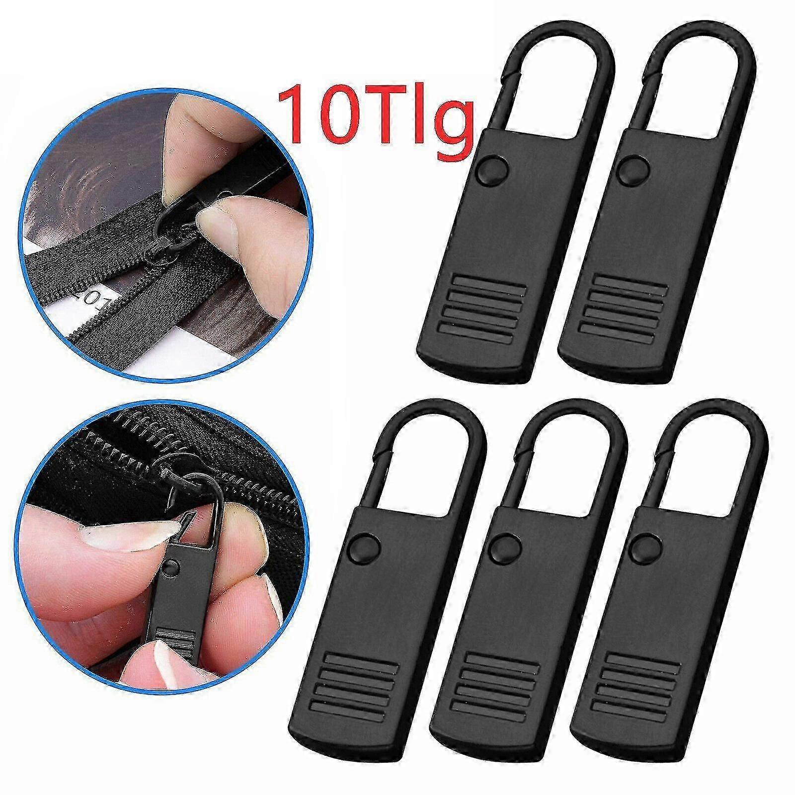 10pcs Zipper Puller Handle Zipper Replacement For Zipper Slider