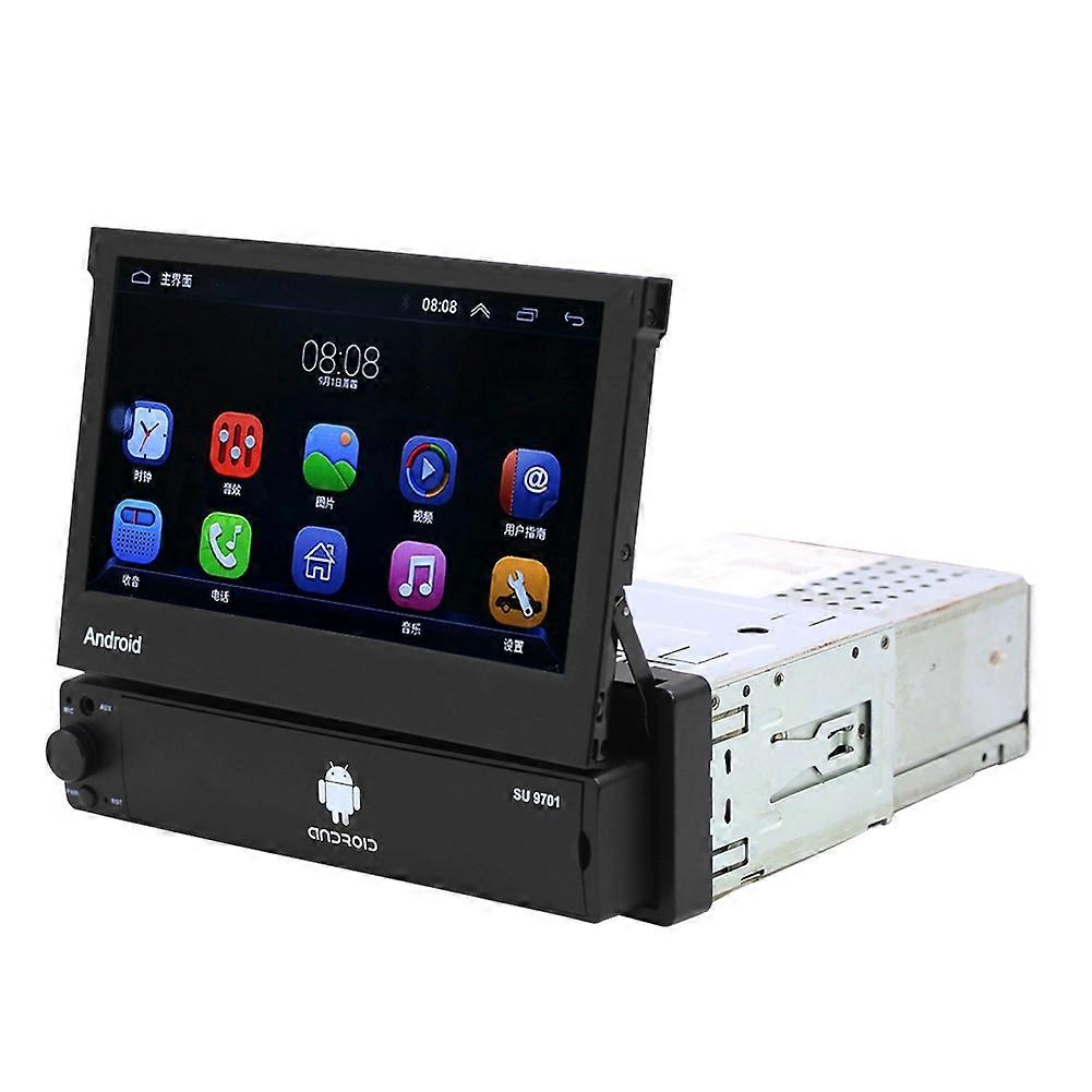 アンドロイド SU 9701 2GB+32GB 7 inch HD Manual Telescoping Car Android Radio