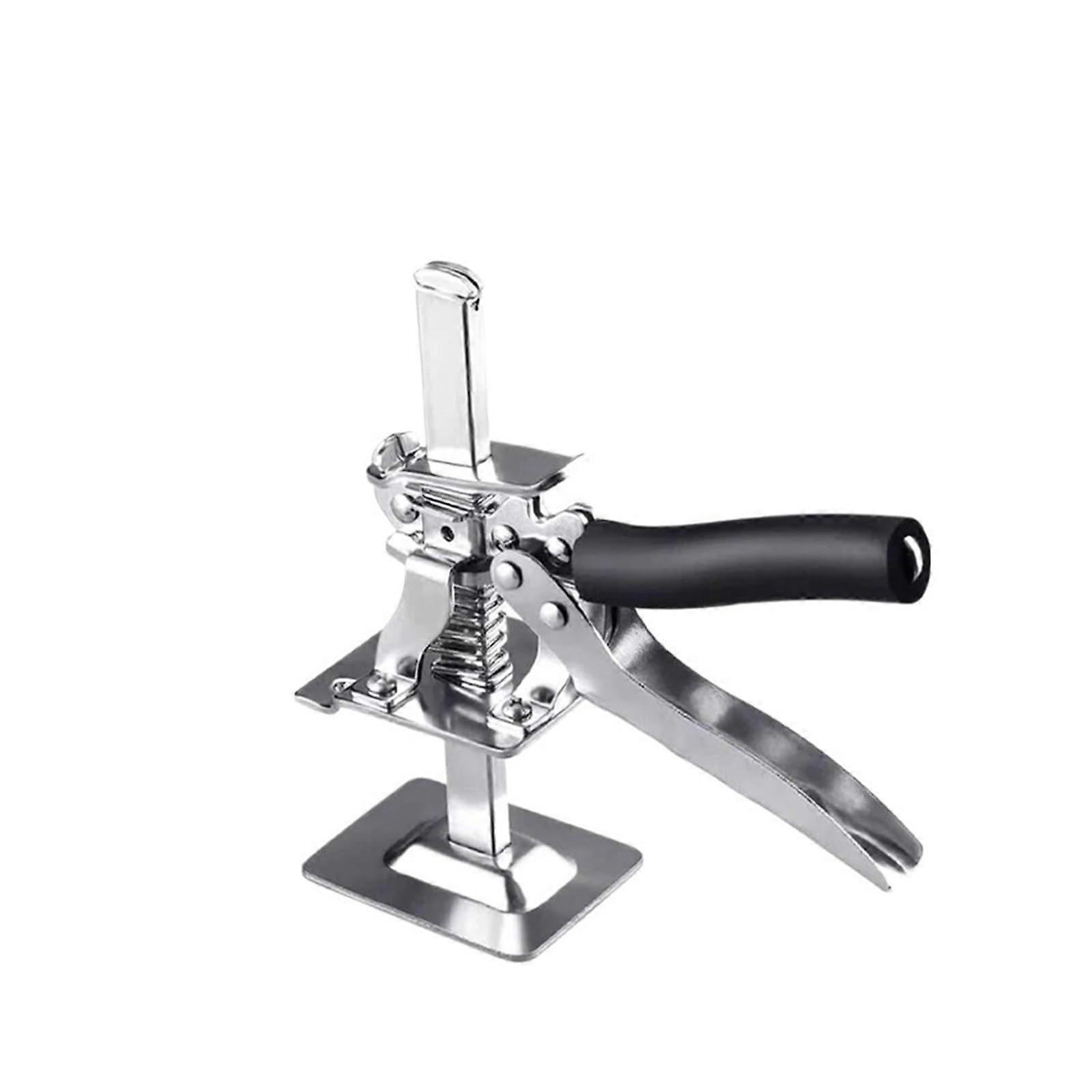 Lever Arm Lifter Tool for Wall Tiles, Doors, Windows, Drywall, and Flooring – Manual Jack with Adjustable Height