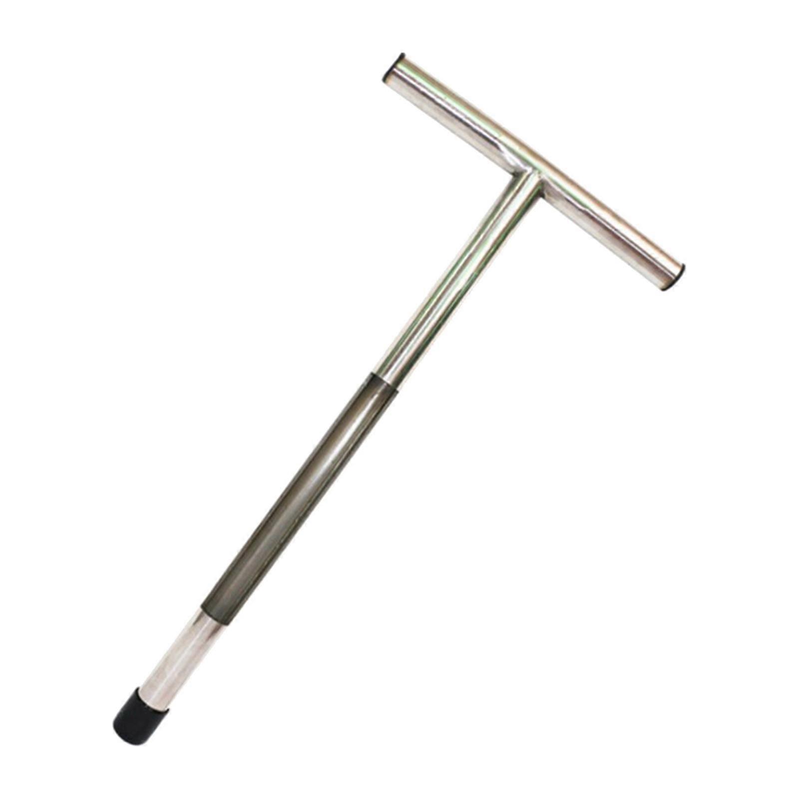 Soil Sampler Probe T-Style Handle Soil Test Kits for Golf Course Sampling Depth