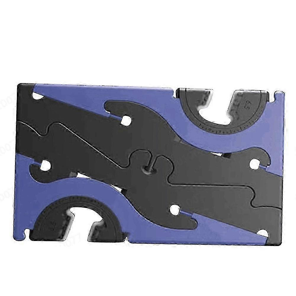 Foldable Purple Cell Phone Stand Holder with Rotation for Universal Tripod