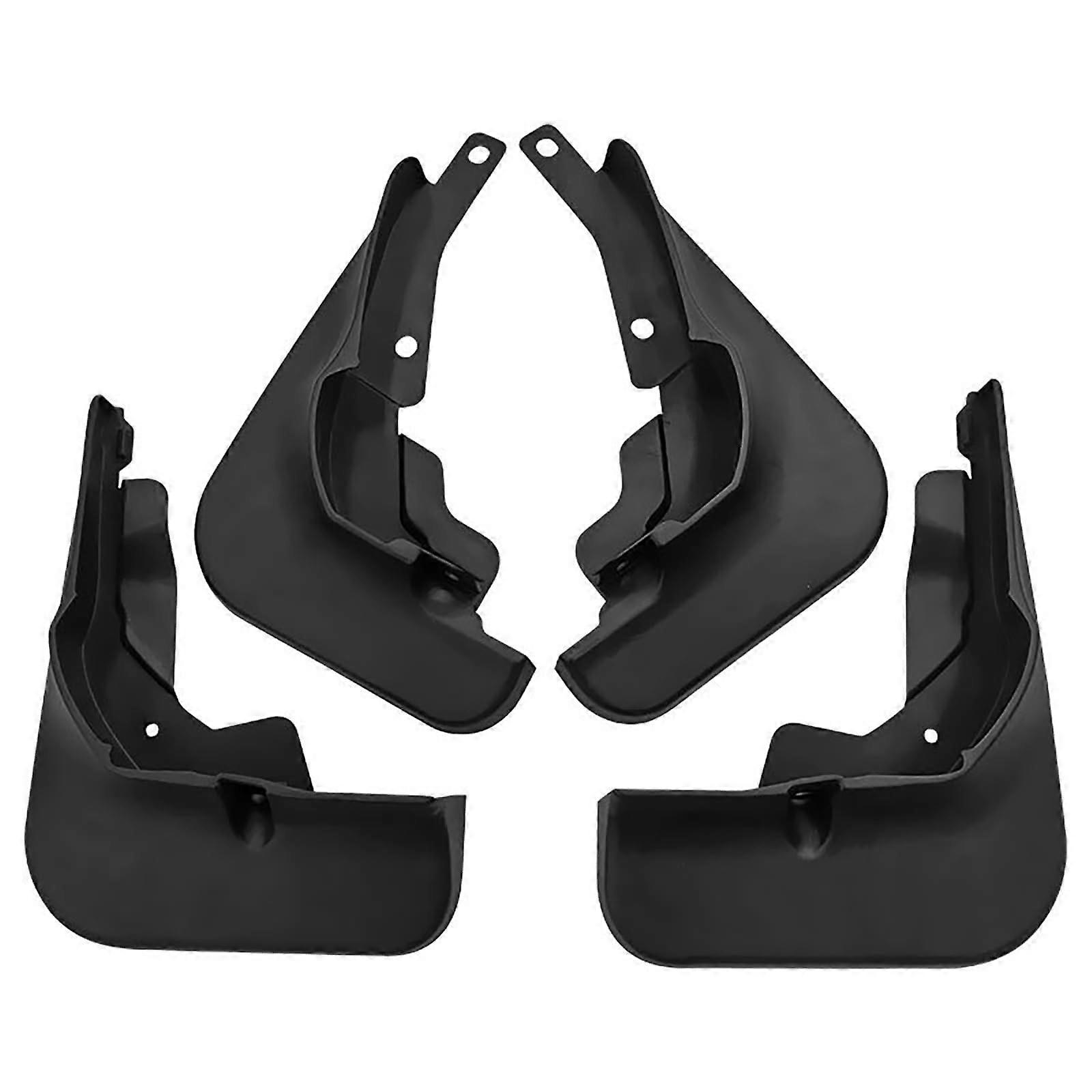 4pcs Automotive Splash Guards Mud Flaps Compatible with 2018-2020 Ford Focus ST Saloon, Front Rear Fender Flares Set