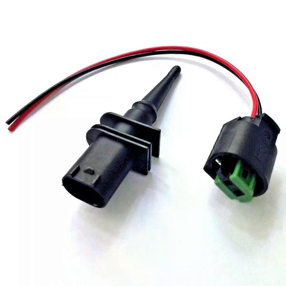 Ambient Outside Air Temperature Sensor With Connector Plug For BMW 1 6 7 Series E39 E46 X3 X5 X6 Z4 Z8 MINI R50 R53 R56 R55