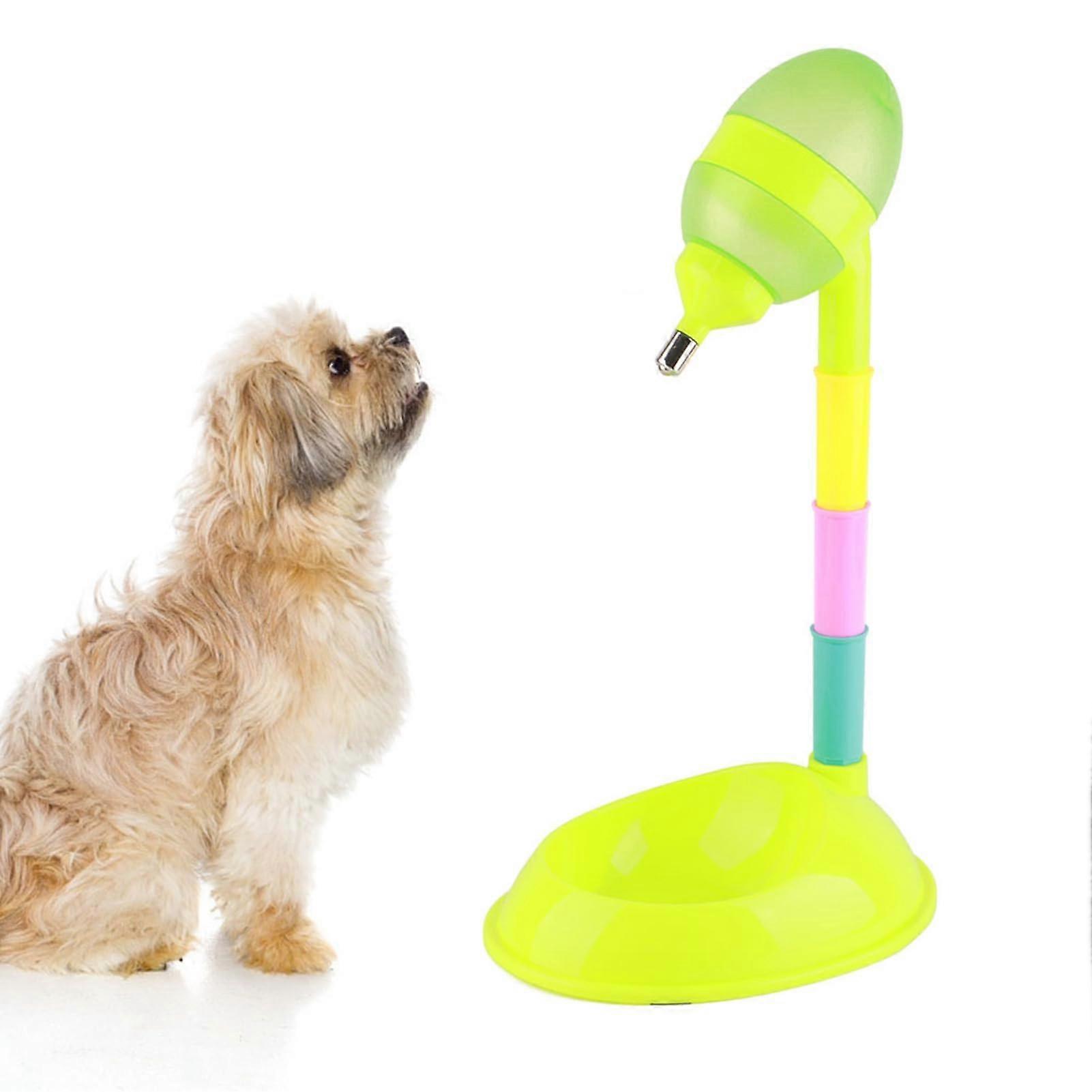 Pet Water Bottle Stand For Dogs, Dog Drinking Dispenser, No Drip, Adjustable Height, Non-Slip Base, 650ml Capacity