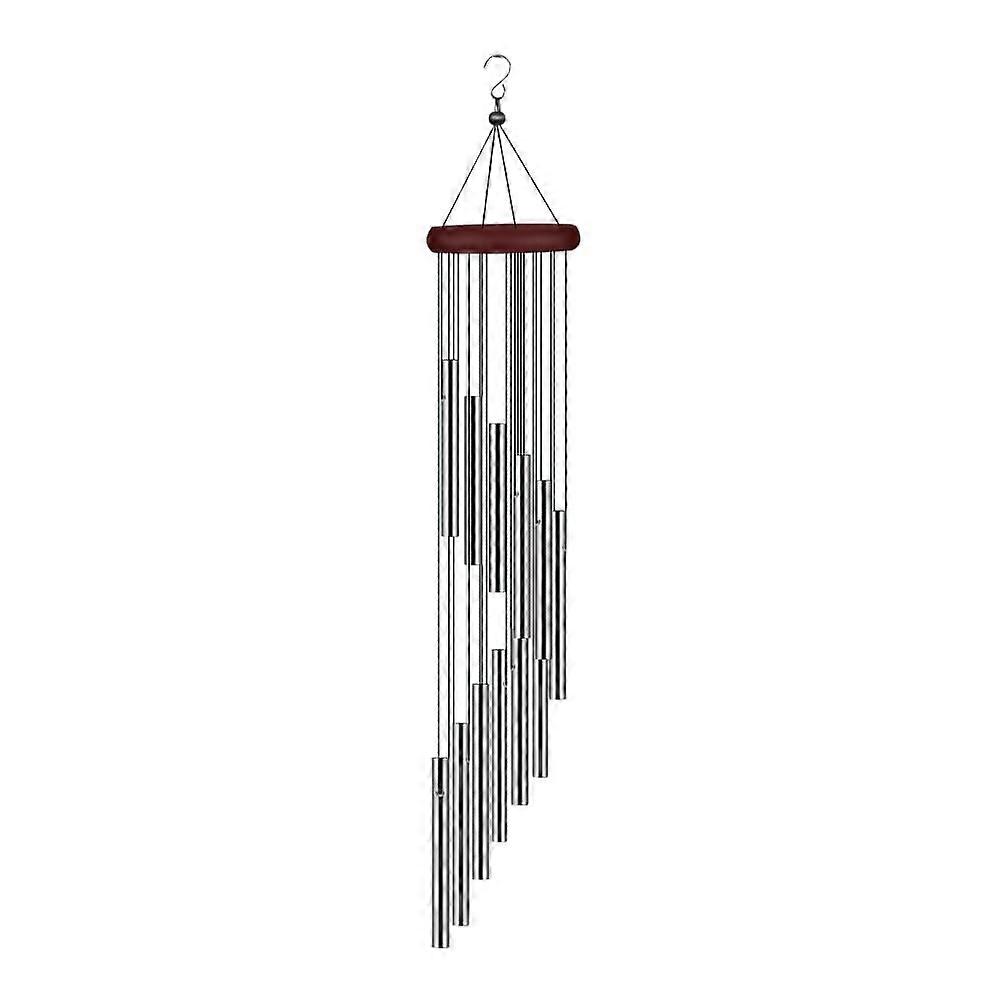 Wind Chimes for Outside, 36' Wind Chimes for Outside Clearance with 18 Aluminum Alloy Tubes and Hook