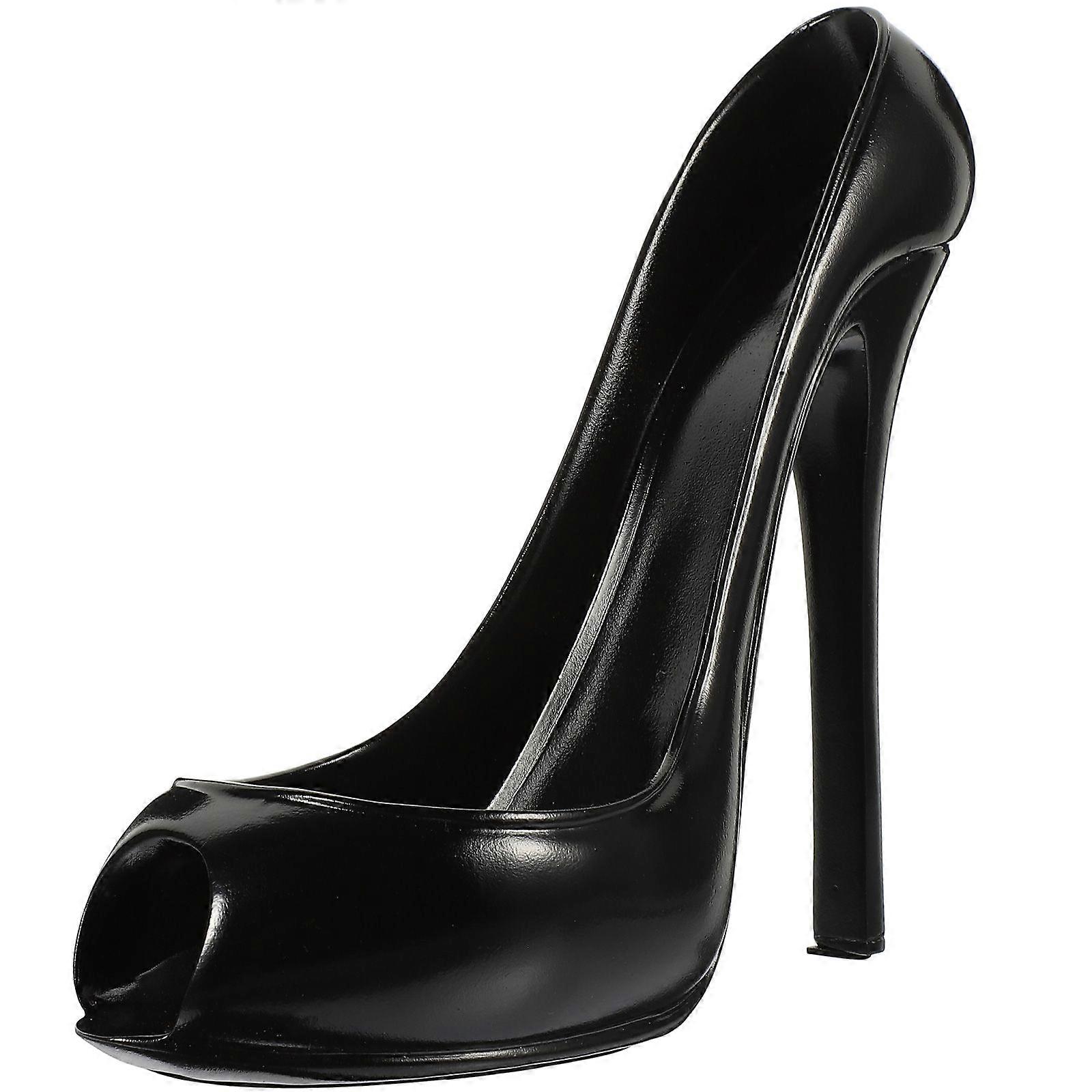 1Pc Resin Craft Wine Bottle Shelf High Heel Shoe Modeling Wine Bottle Holder